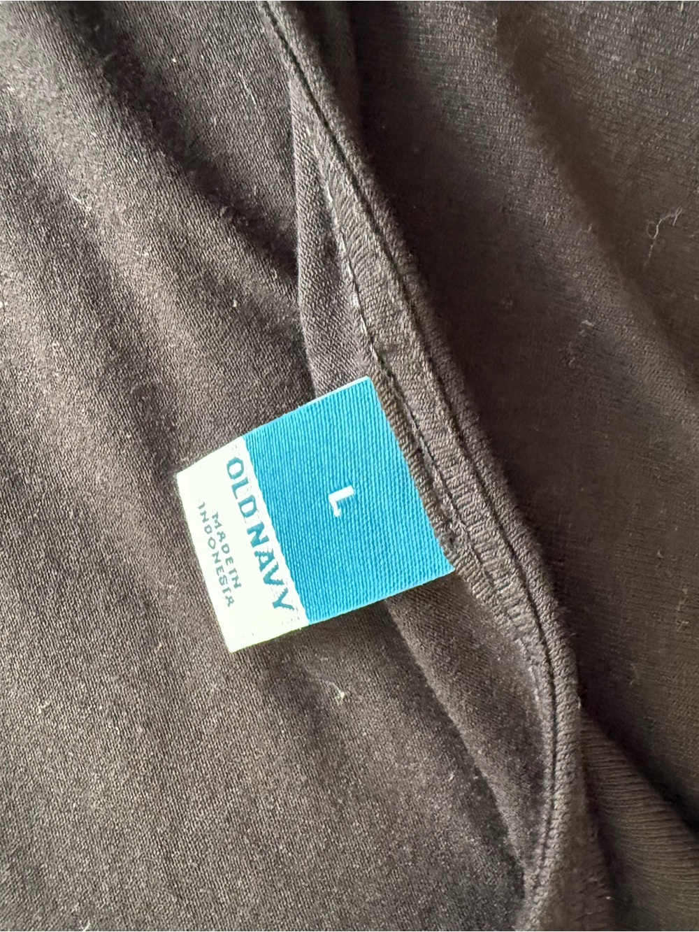 Old Navy Black Long-Sleeve Scoop Neck Dress - Picture 3 of 3